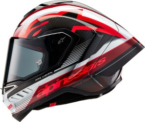 Kask Alpinestars SUPERTECH R10 Carbon TEAM Red